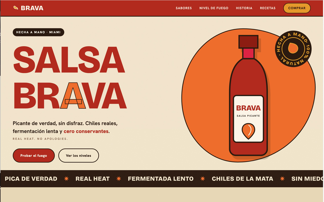 Brava — Hot sauce brand